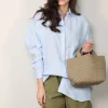 Academia Blouse - Caterina linen- Lichtblauw