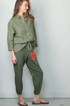Academia Blouse - Gioia - Groen