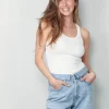 Agolde Top - Zane tank - White