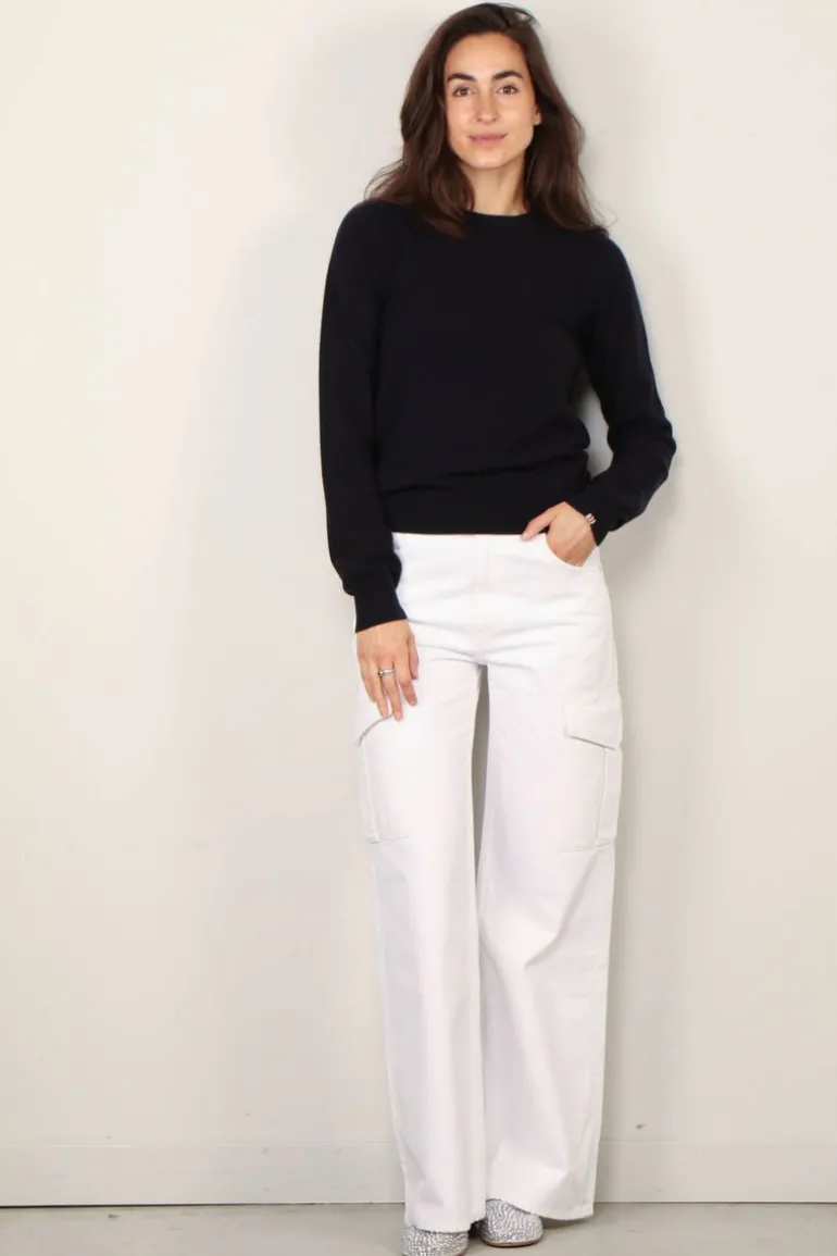 Agolde cargo jeans - Minka cargo A9117-1183 - milkshake
