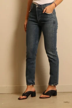 Agolde jeans - riley long - pose