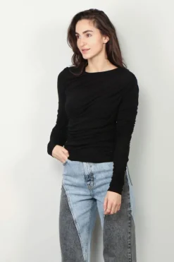 Agolde Top - Tania twist - Black