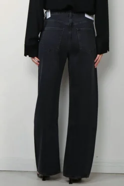 Agolde Jeans - Low Curve Jean - Black Tar