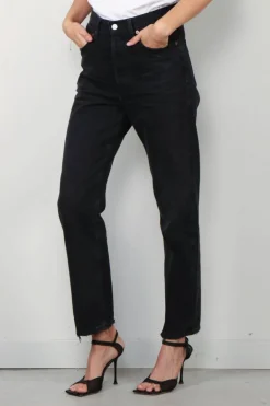 Agolde Jeans - 90's jean - Washed black