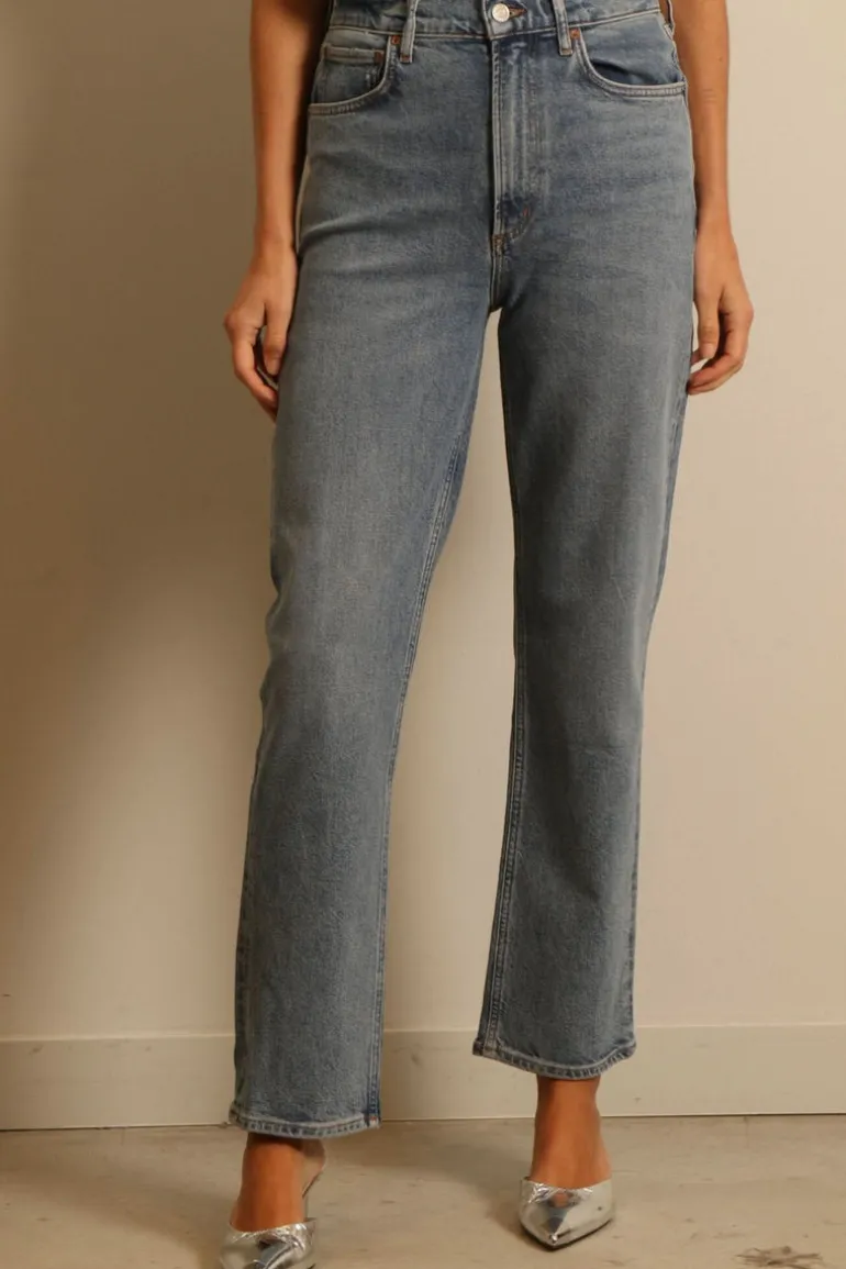 Agolde jeans - High rise stovepipe A9096-1255 - helm