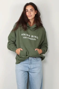 Anine Bing Hoodie - Alto - Groen