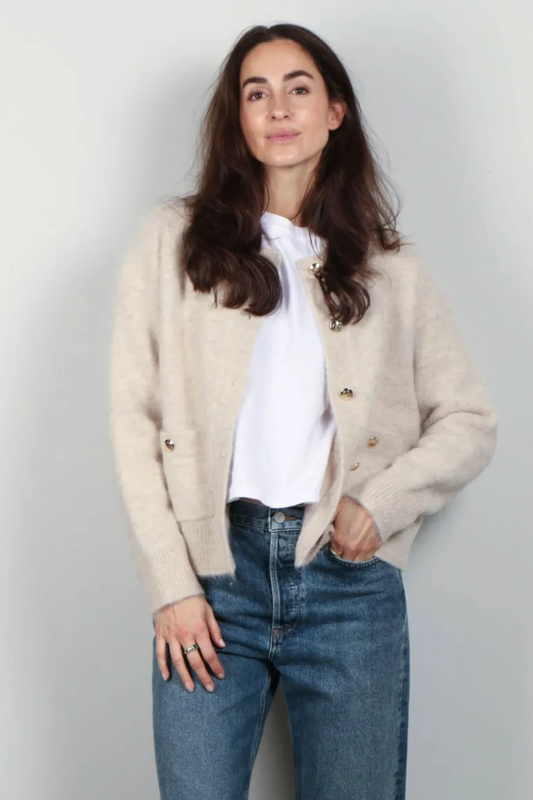 Anine Bing Vest - Bobbie - Beige