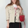 Anine Bing Sawyer Shirt Jacket - Taupe