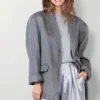 Anine Bing Blazer - Quinn - Grey Melange