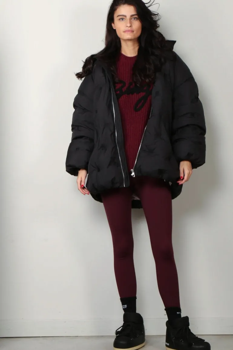 Anine Bing Sweater - Sydney Crew - Burgundy