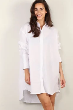 Anine Bing Jurk - Lake - White and black stripe