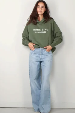 Anine Bing Hoodie - Alto - Groen