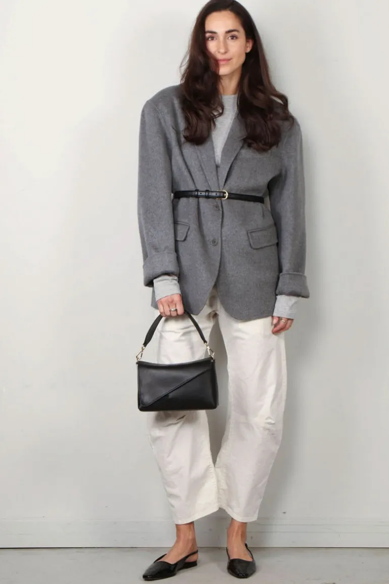 Anine Bing Blazer - Quinn - Grey Melange