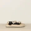 Arizona Love Sandalen - Trekky - Raffia Shell Black