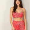 Arizona Love Top - Yoga - Bandana - Red