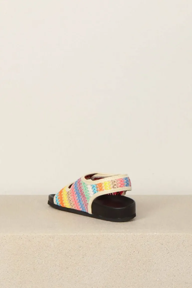 Arizona Love Sandalen - Apache - Raffia Multicolor