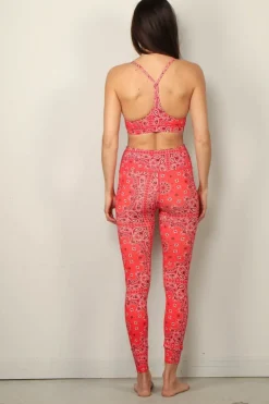 Arizona Love Top - Yoga - Bandana - Red