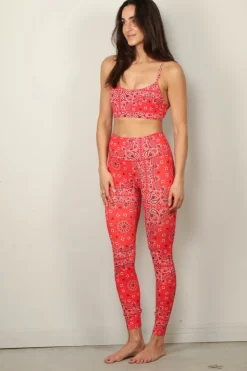 Arizona Love Top - Yoga - Bandana - Red