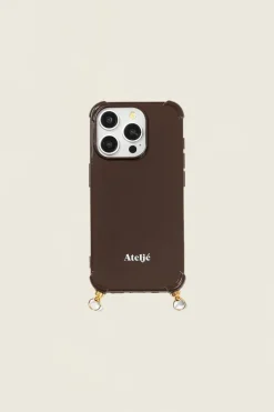Atelje Phone Case - Dark Brown