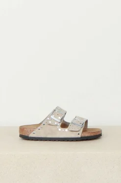 Birkenstock Sandalen - Arizona Rivet - Taupe