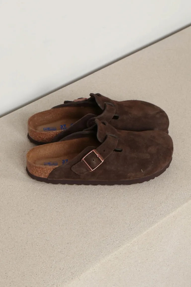 Birkenstock Sandalen - Boston - Soft - Mocha