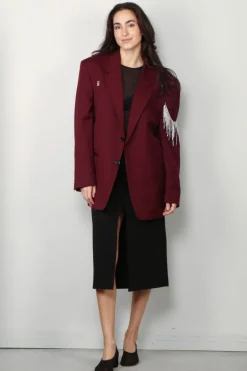 Blaze x BYLOTTE Blazer - Special Blaze By Lotte R - Burgundy