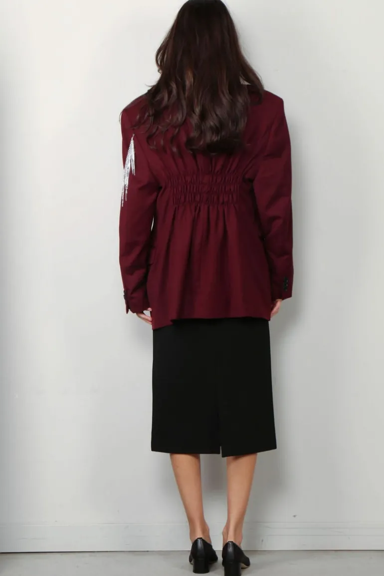 Blaze x BYLOTTE Blazer - Special Blaze By Lotte R - Burgundy