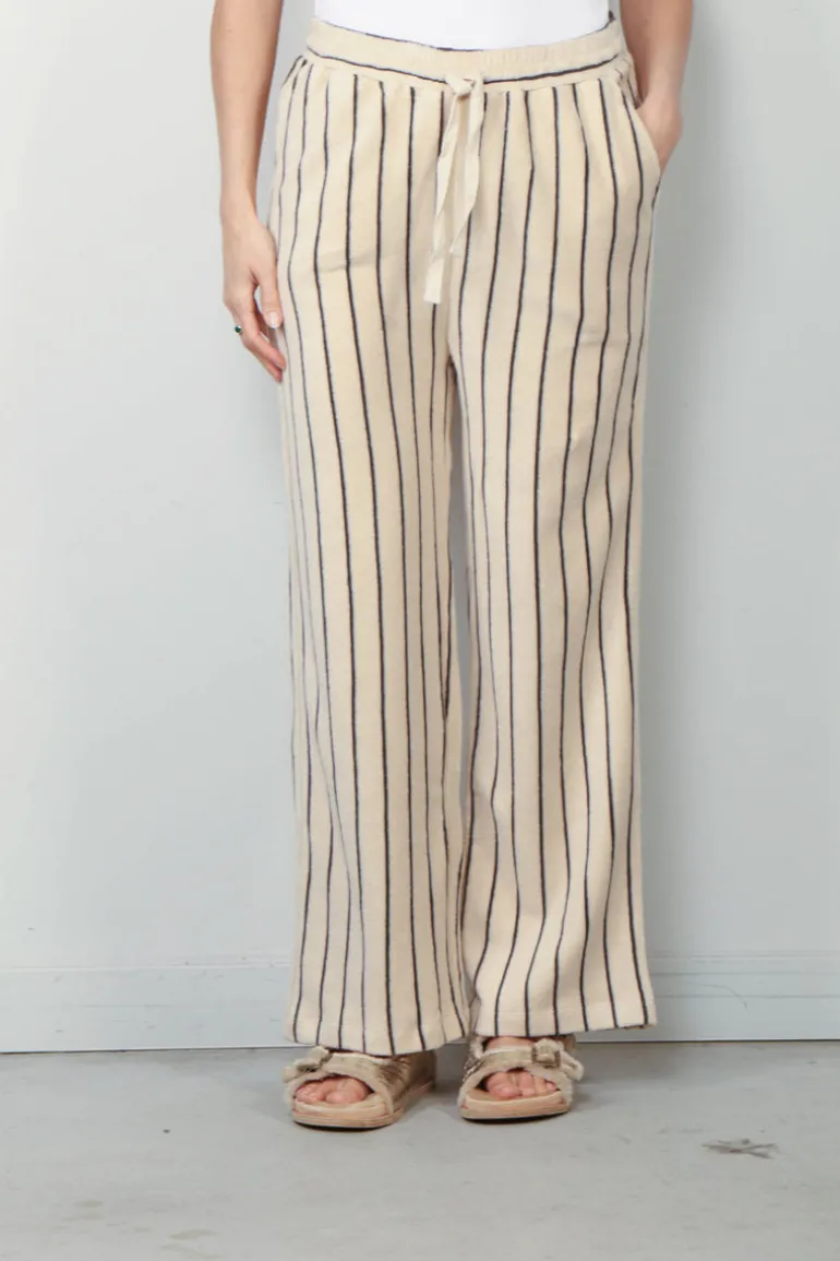 Bongusta Broek - Naram Pants - Crème & Ink