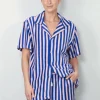 Bongusta Blouse - Naram Shirt - Dazzling Blue & Rose
