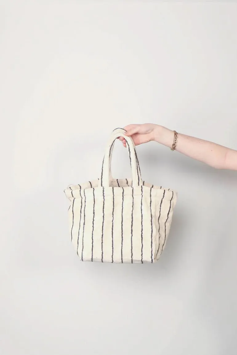 Bongusta Tas - Naram Handbag Small - Crème & Ink
