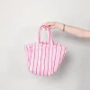 Bongusta Tas - Naram Handbag Small - Baby Pink & Ski Patrol