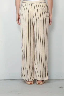 Bongusta Broek - Naram Pants - Crème & Ink