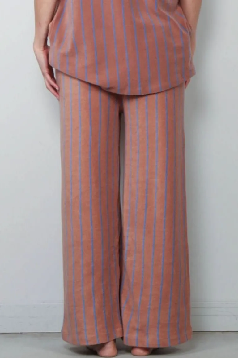 Bongusta Broek - Naram Pants - Camel & Ultramarine
