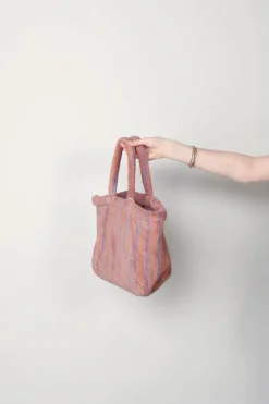 Bongusta Tas - Naram Handbag Small - Camel & Ultramarine