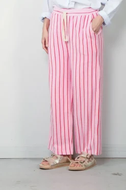 Bongusta Broek - Naram Pants - Baby Pink & Ski Patrol