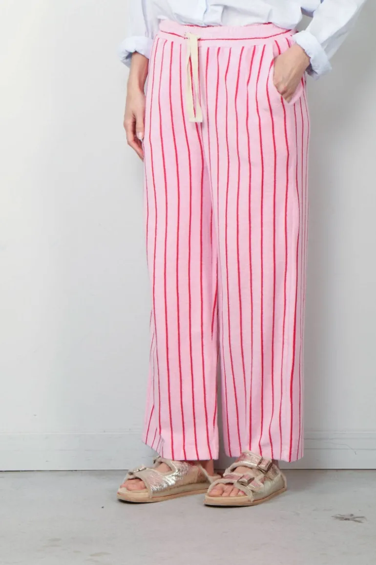 Bongusta Broek - Naram Pants - Baby Pink & Ski Patrol