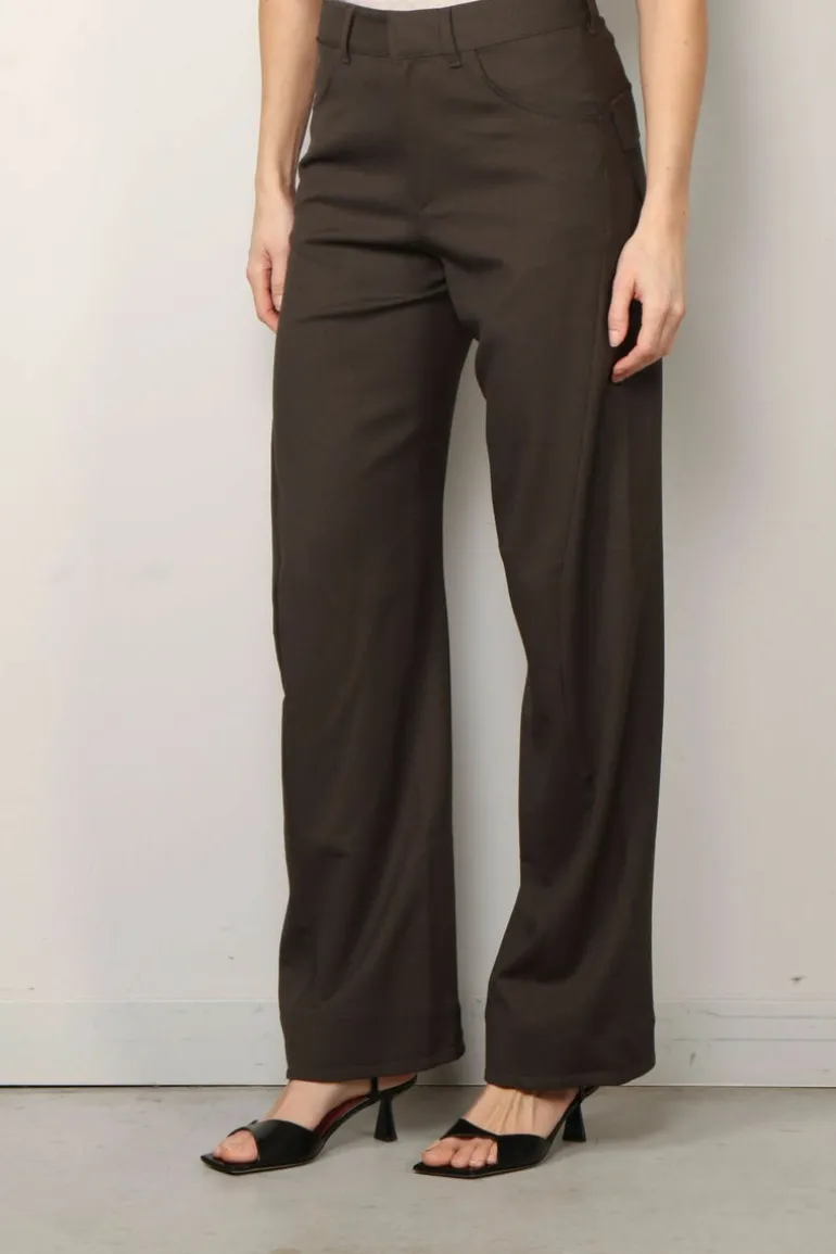 6397 Broek - Twisted Seam Pant - Olive