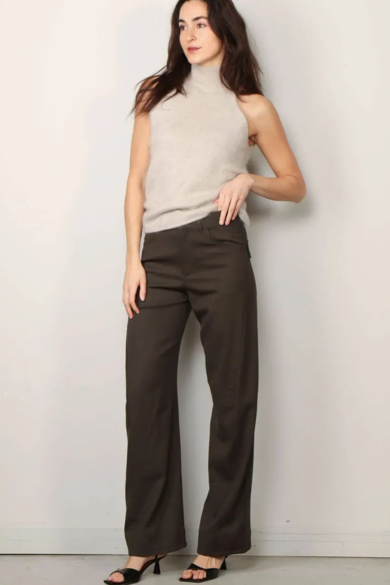 6397 Broek - Twisted Seam Pant - Olive
