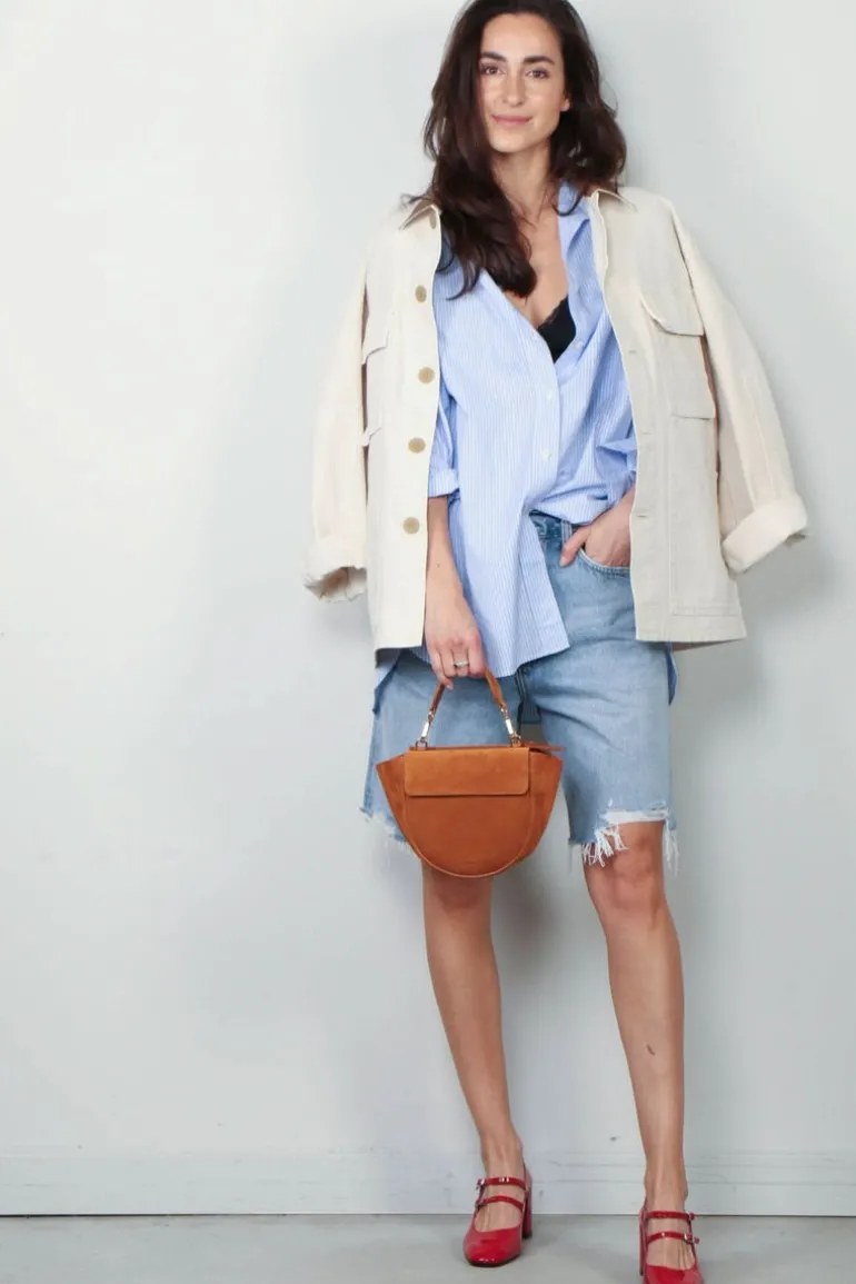 BYLOTTE Studios Blouse - Denise Shirt - Blue/White