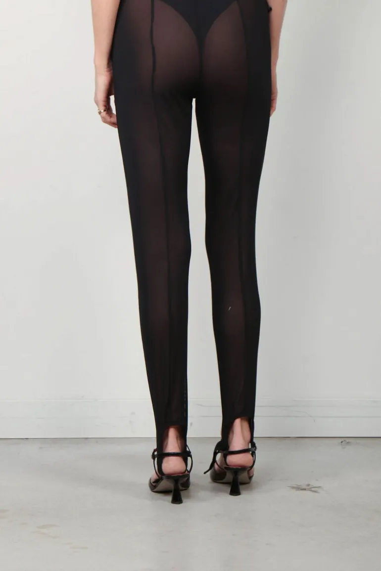 BYLOTTE Studios Legging - Uma Mesh Legging - Black