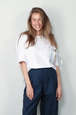 BYLOTTE Studios T-shirt - Hailey Tee - White
