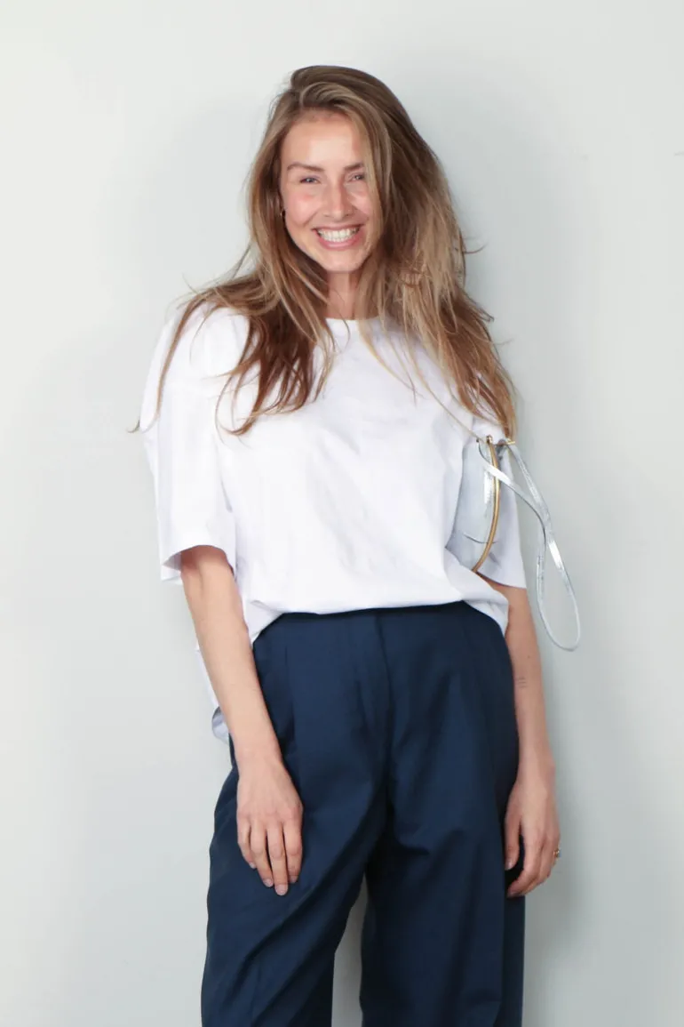 BYLOTTE Studios T-shirt - Hailey Tee - White