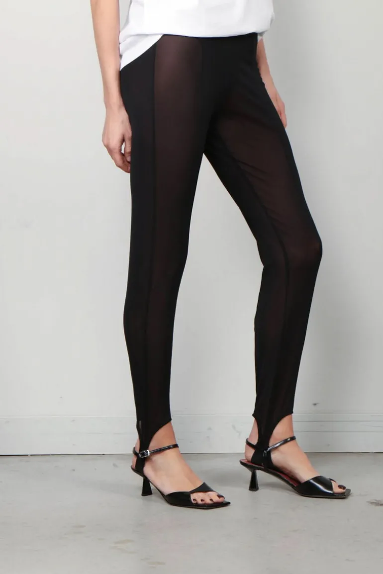 BYLOTTE Studios Legging - Uma Mesh Legging - Black