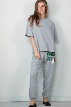 BYLOTTE Studios T-shirt - Hailey Tee - Grey Melange
