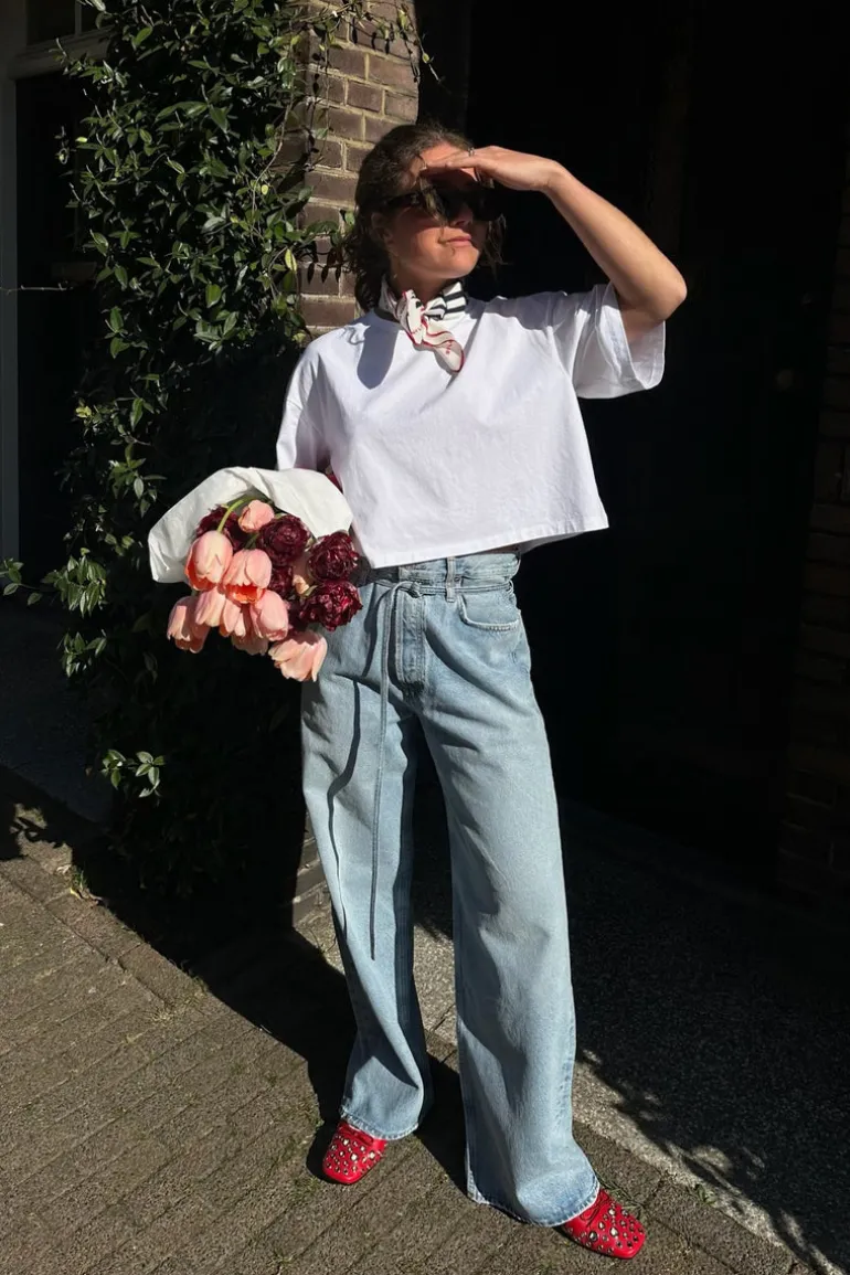 BYLOTTE Studios T-Shirt - Olsen Tee - White