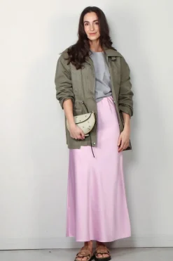 BYLOTTE Studios T-Shirt - Olsen Tee - Grey Melange