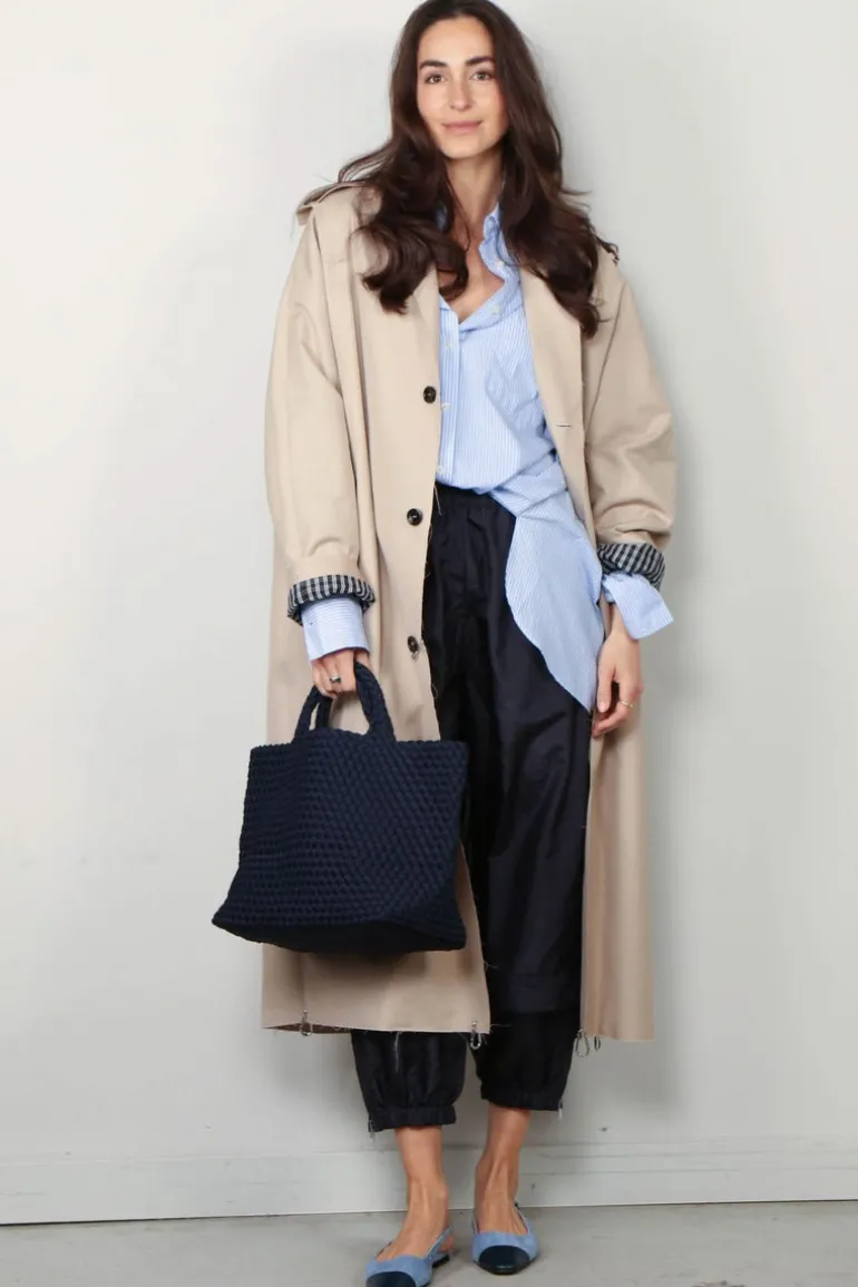 BYLOTTE Studios Blouse - Denise Shirt - Blue/White