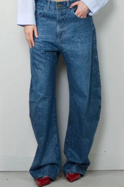 BYLOTTE X LOIS JEANS Jeans - Allure Rider - Sparkly Denim