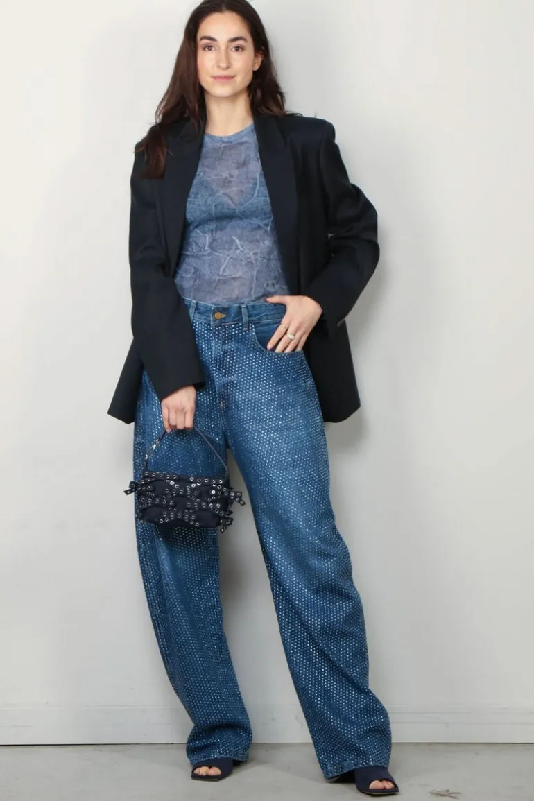 BYLOTTE X LOIS JEANS Jeans - Allure Rider - Sparkly Denim