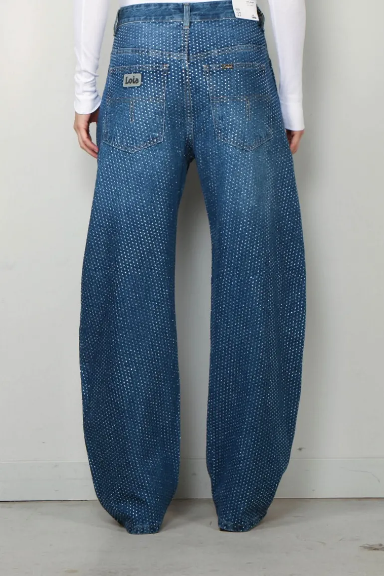 BYLOTTE X LOIS JEANS Jeans - Allure Rider - Sparkly Denim